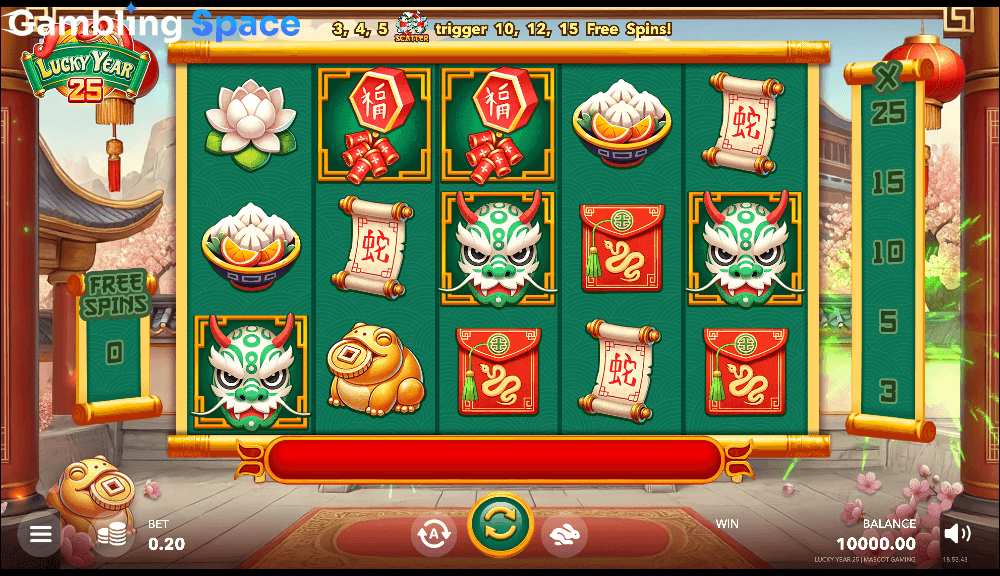 Lucky Year 25 – Screenshot 1