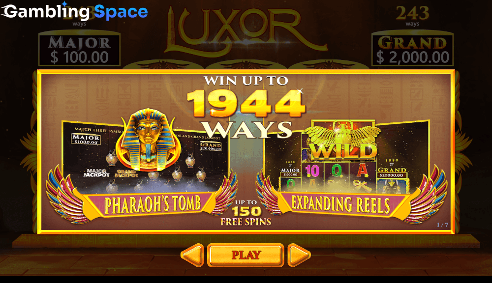 Luxor – Screenshot 1