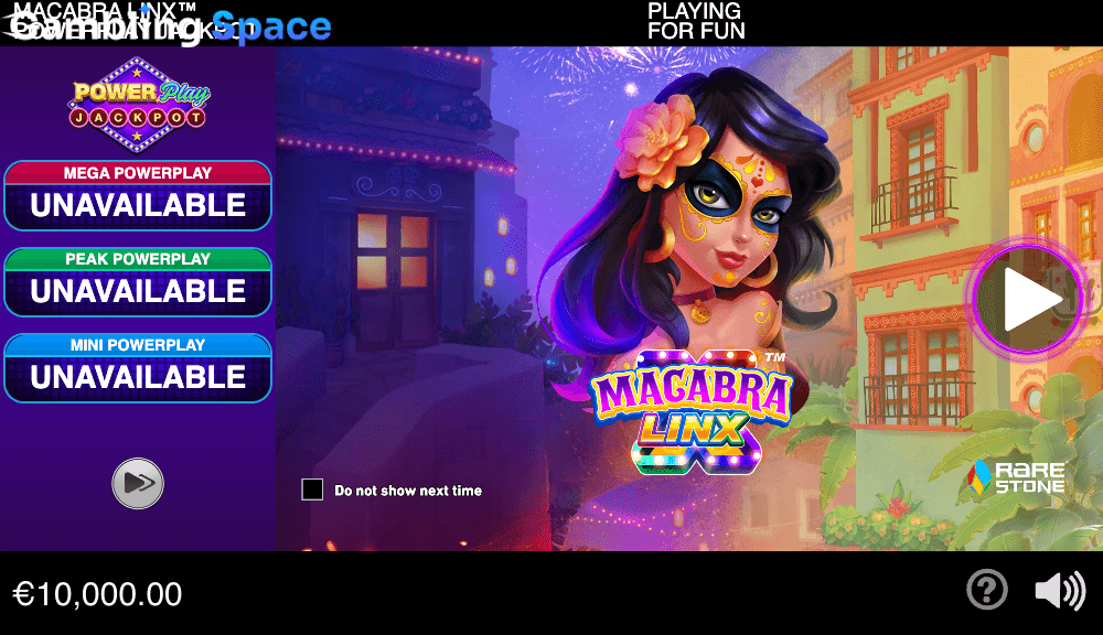 Macabra Linx PowerPlay Jackpot – Screenshot 1