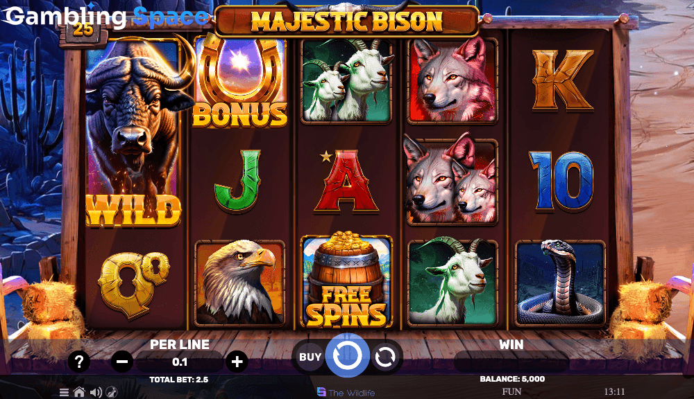 Majestic Bison – Screenshot 2
