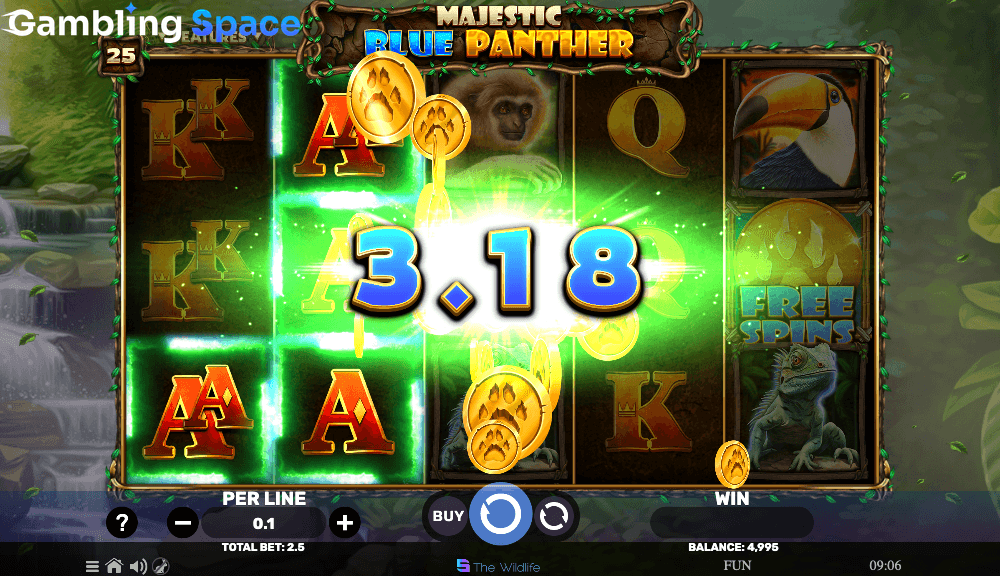 Majestic Blue Panther – Screenshot 4