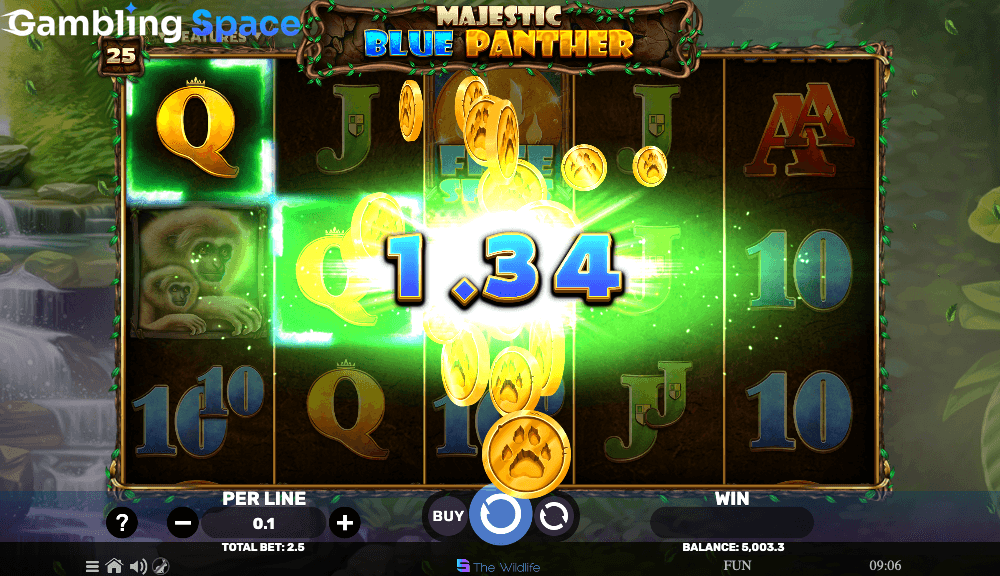 Majestic Blue Panther – Screenshot 5
