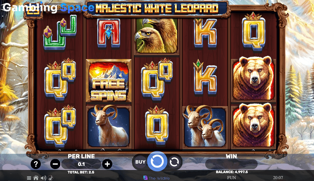 Majestic White Leopard – Screenshot 3