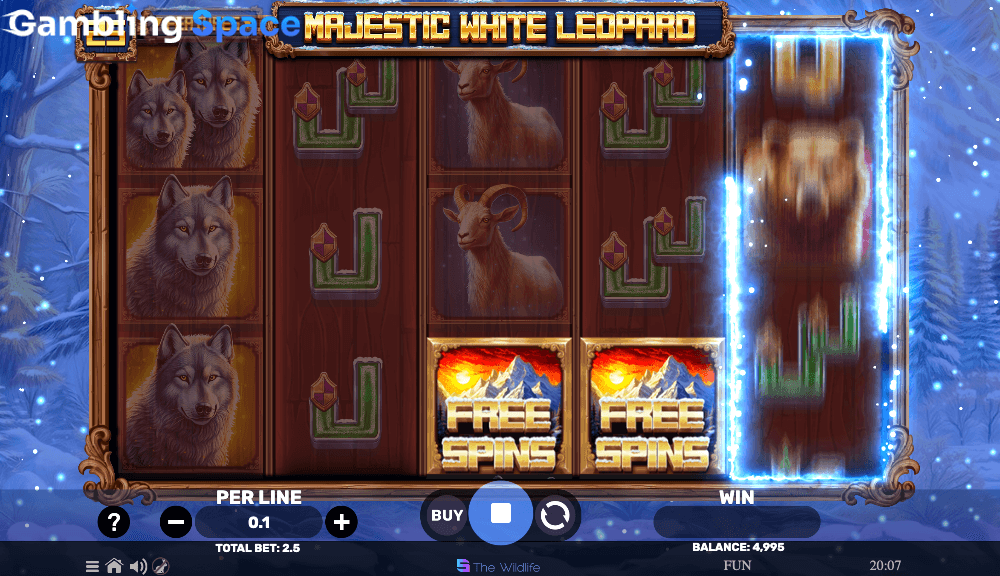 Majestic White Leopard – Screenshot 4