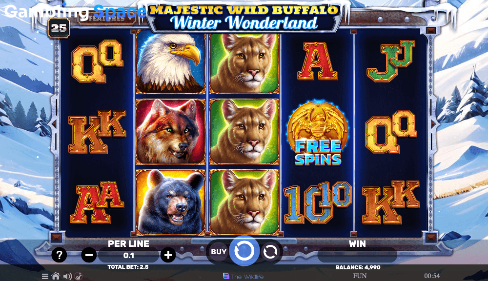 Majestic Wild Buffalo - Winter Wonderland – Screenshot 6