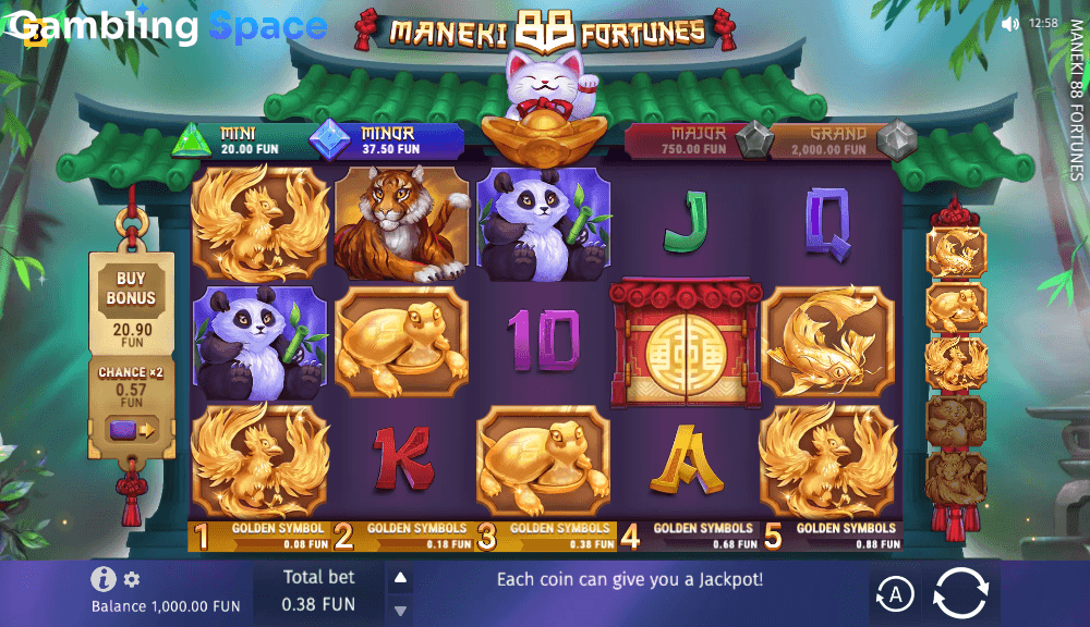 Maneki 88 Fortunes – Screenshot 2