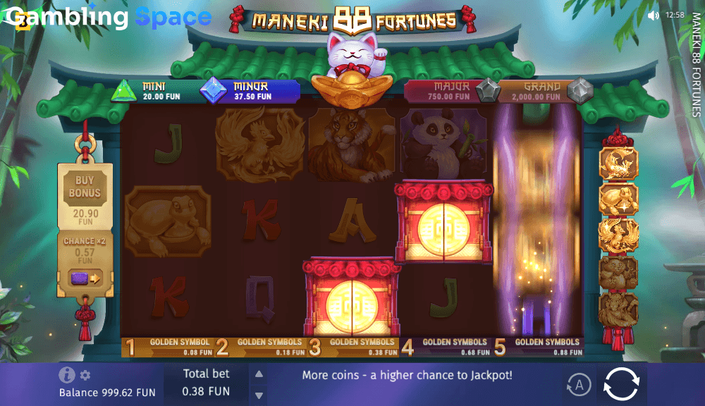 Maneki 88 Fortunes – Screenshot 3