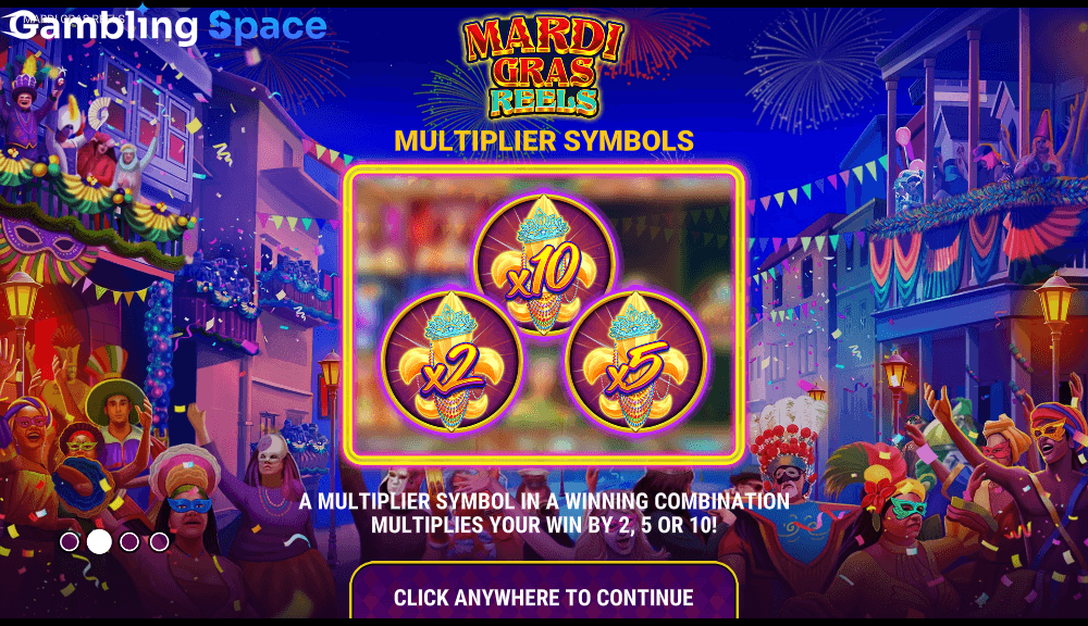 Mardi Gras Reels – Screenshot 1