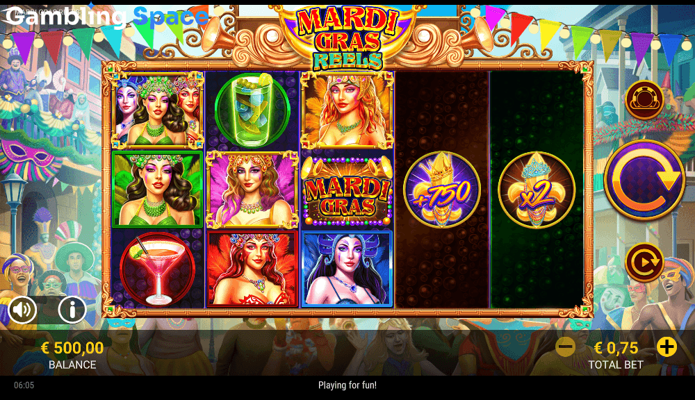 Mardi Gras Reels – Screenshot 2