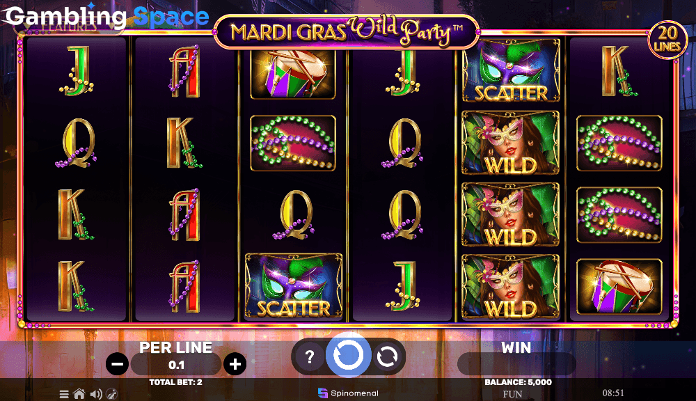 Mardi Gras Wild Party – Screenshot 2