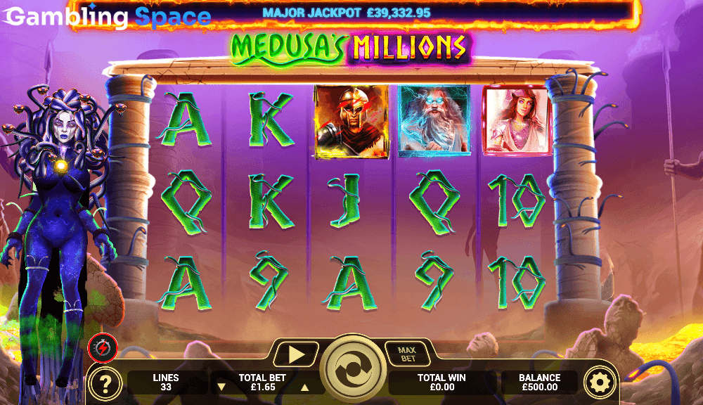 Medusa's Millions – Screenshot 1