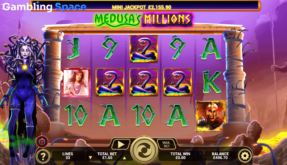 Medusa's Millions – Screenshot 3