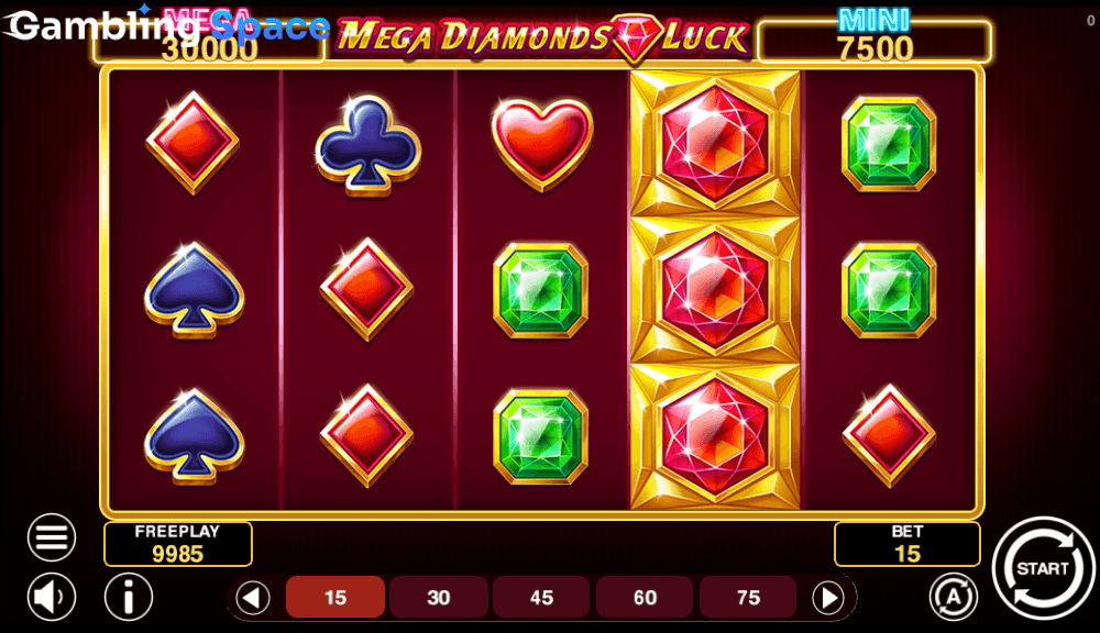 Mega Diamonds Luck – Screenshot 3