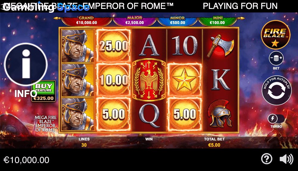 Mega Fire Blaze: Emperor of Rome – Screenshot 3