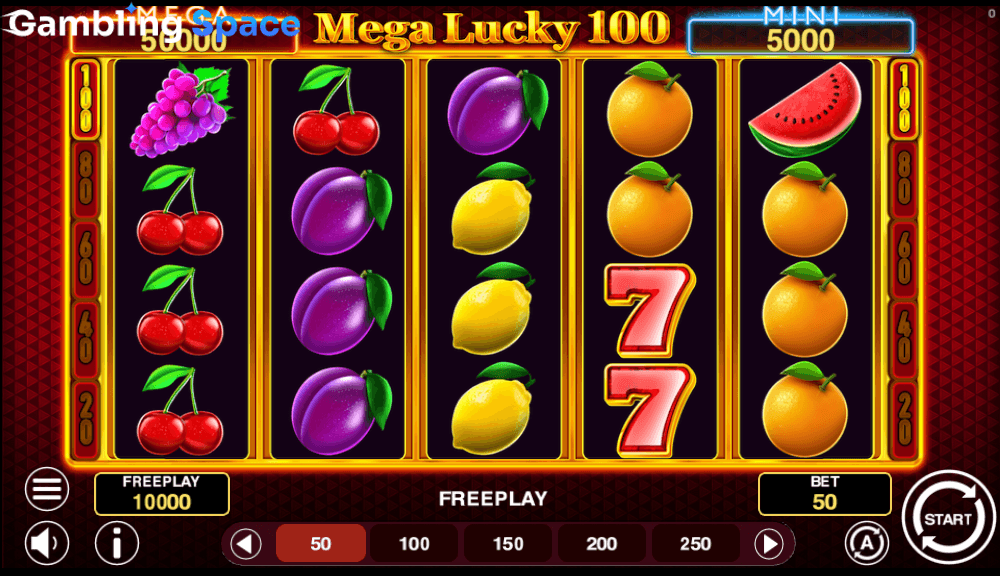 Mega Lucky 100 – Screenshot 2