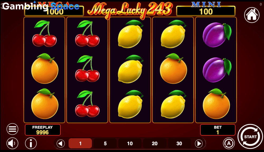 Mega Lucky 243 – Screenshot 6