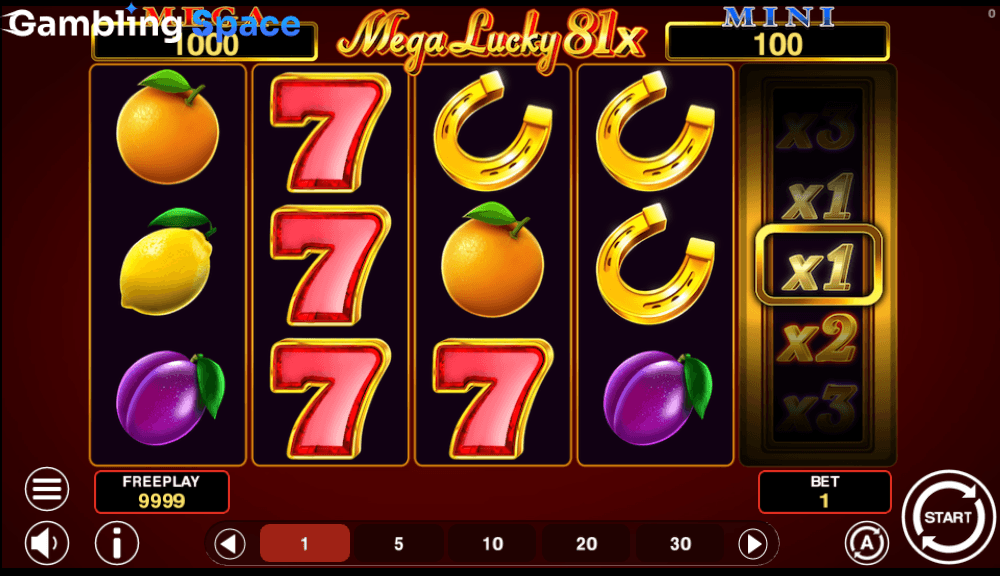Mega Lucky 81x – Screenshot 3
