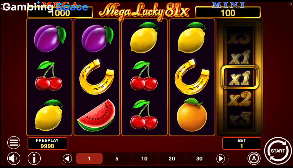 Mega Lucky 81x – Screenshot 4