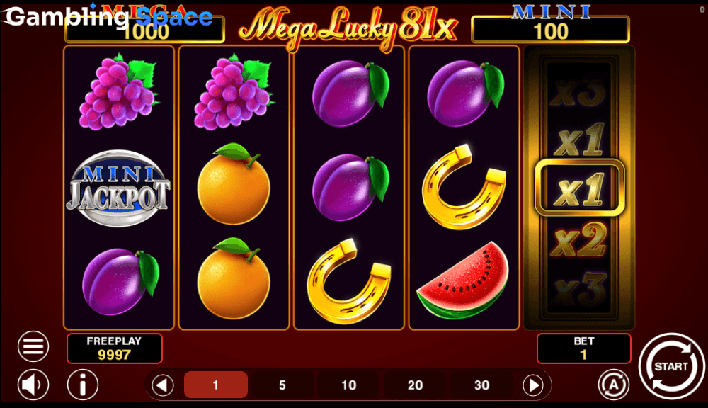 Mega Lucky 81x – Screenshot 5