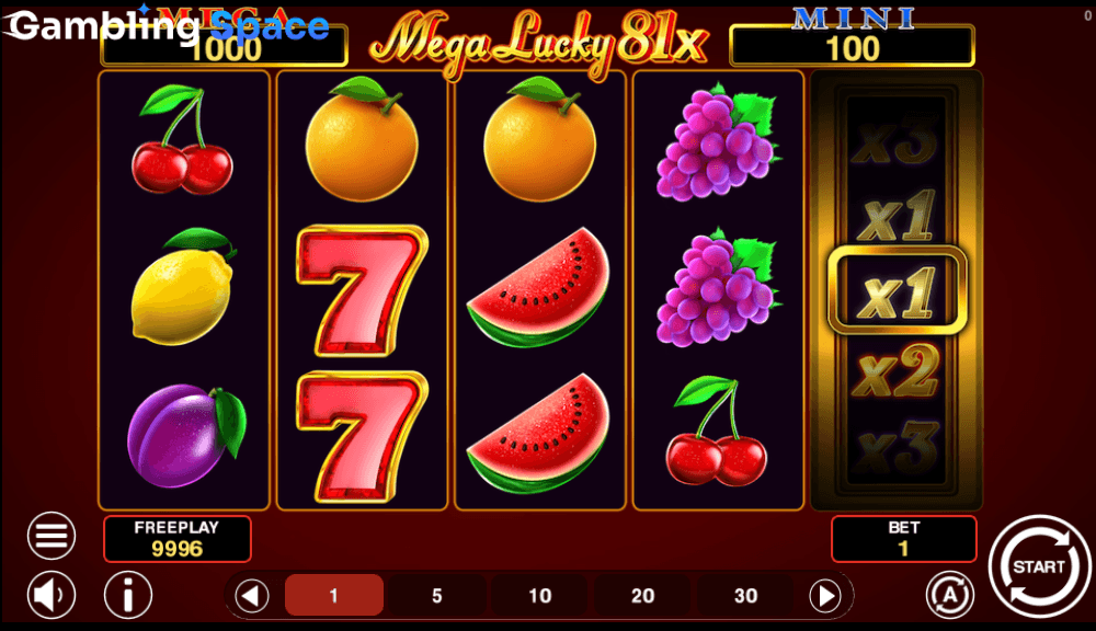 Mega Lucky 81x – Screenshot 6