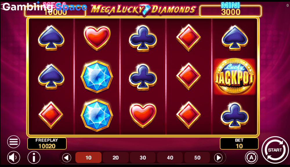 Mega Lucky Diamonds – Screenshot 4