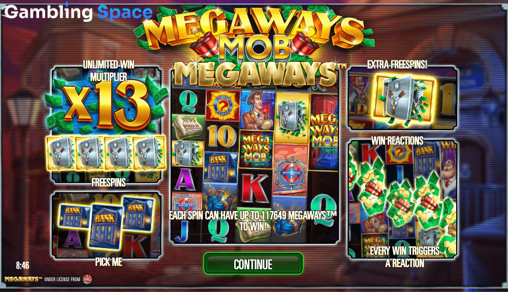 Megaways Mob – Screenshot 1