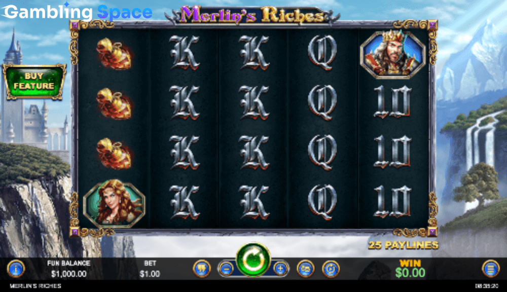 Merlin's Riches – Screenshot 1