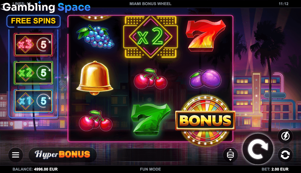Miami Bonus Wheel – Screenshot 4