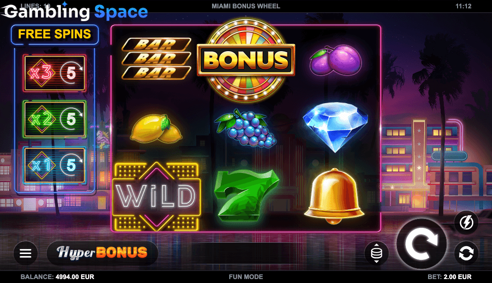 Miami Bonus Wheel – Screenshot 5