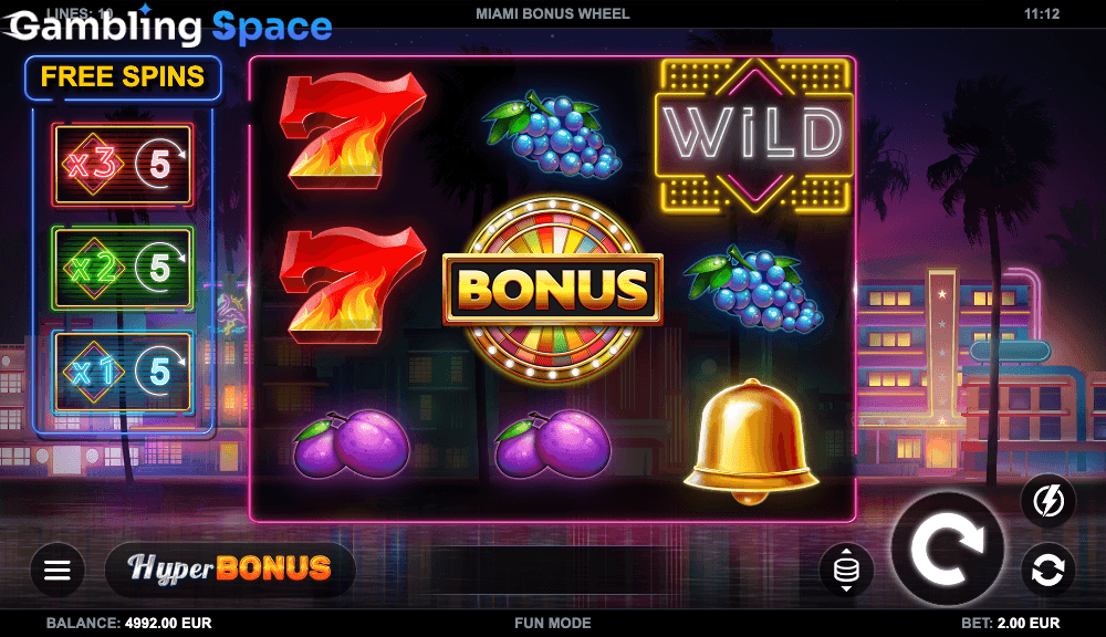 Miami Bonus Wheel – Screenshot 6