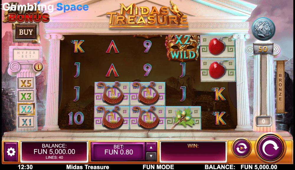 Midas Treasure – Screenshot 1