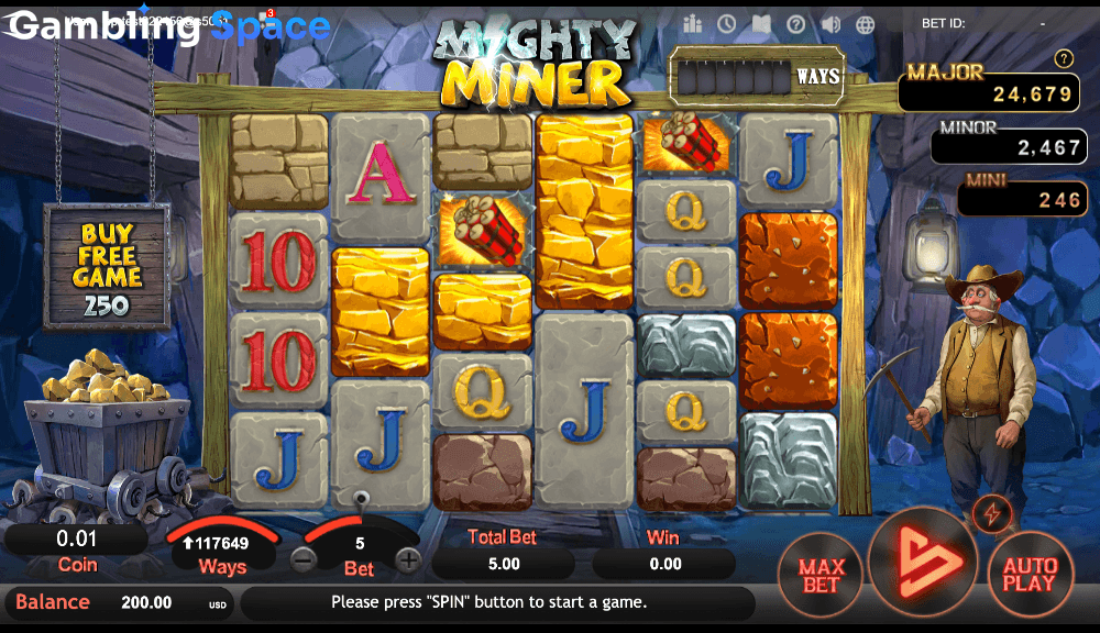 Mighty Miner – Screenshot 1