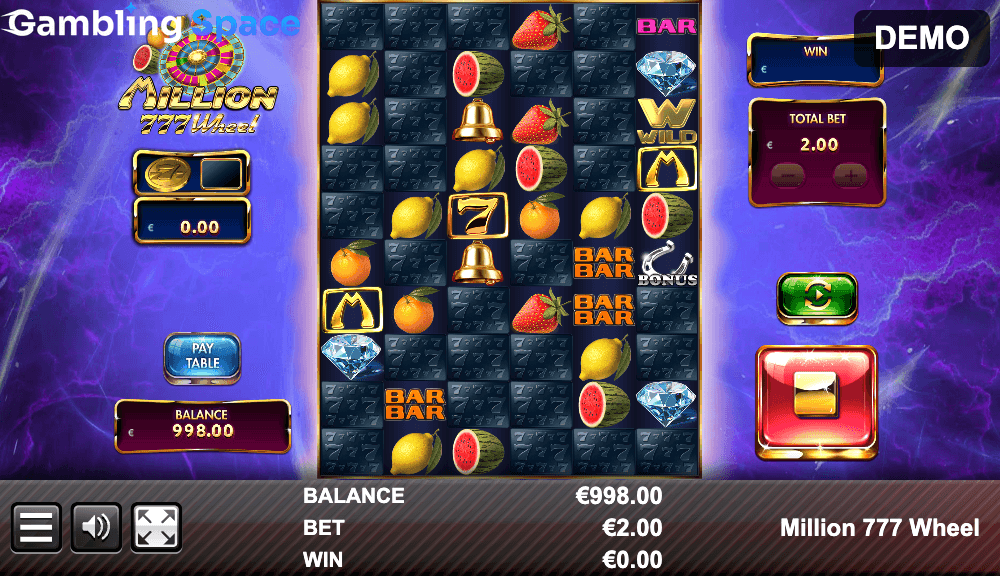 Million 777 Wheel – Screenshot 3