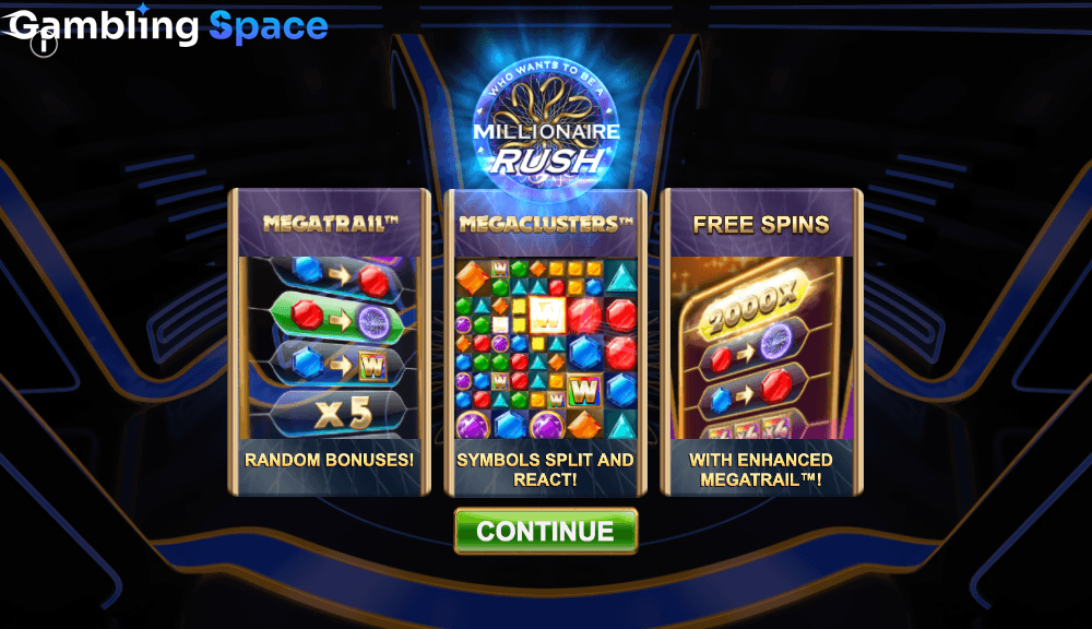 Millionaire Rush Megaclusters – Screenshot 1