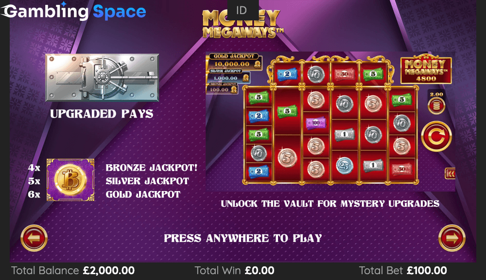 Money Megaways – Screenshot 2