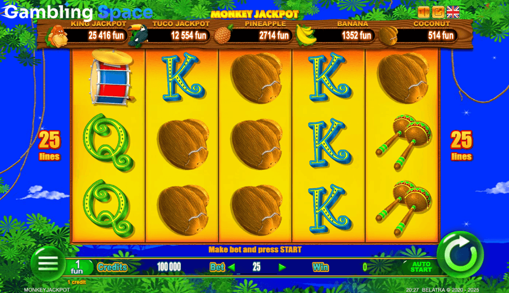 Monkey Jackpot – Screenshot 2