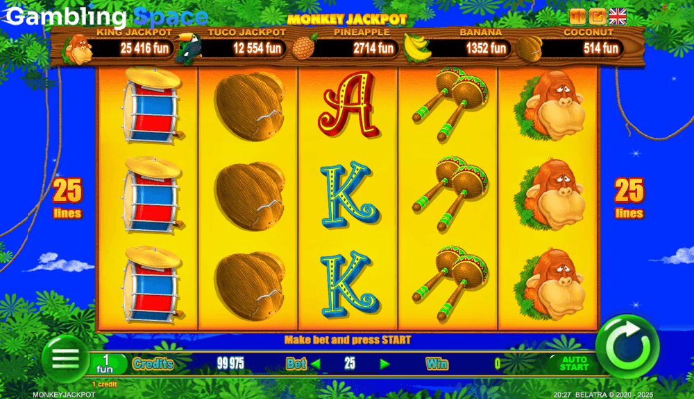 Monkey Jackpot – Screenshot 3