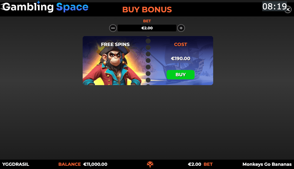 Monkeys Go Bananas MultiMax – Screenshot 3