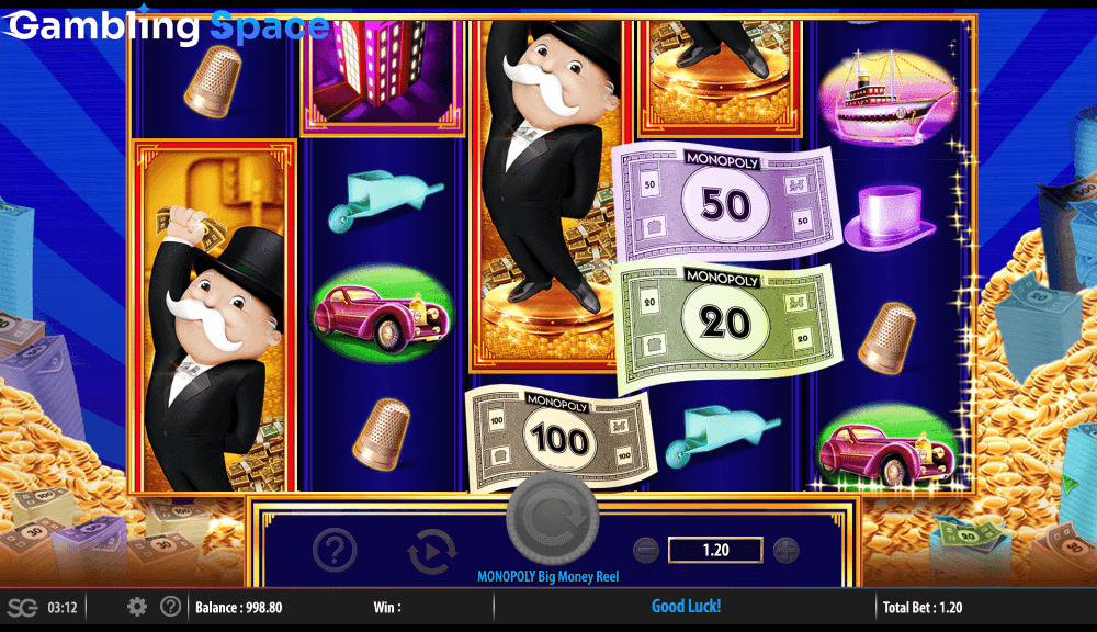 Monopoly Big Money Reel – Screenshot 3