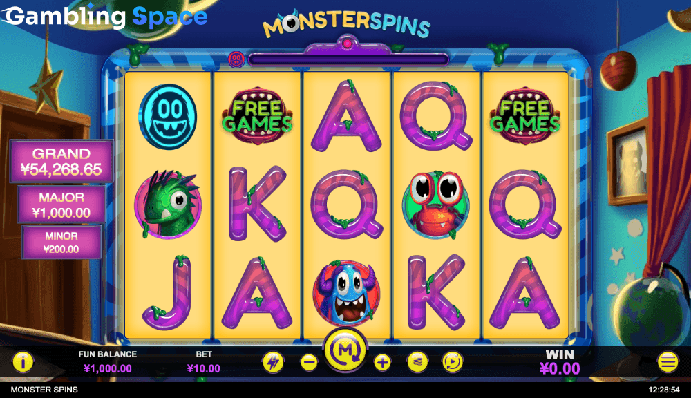 Monster Spins – Screenshot 1