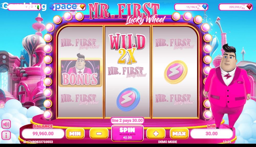 Mr. First Lucky Wheel – Screenshot 2