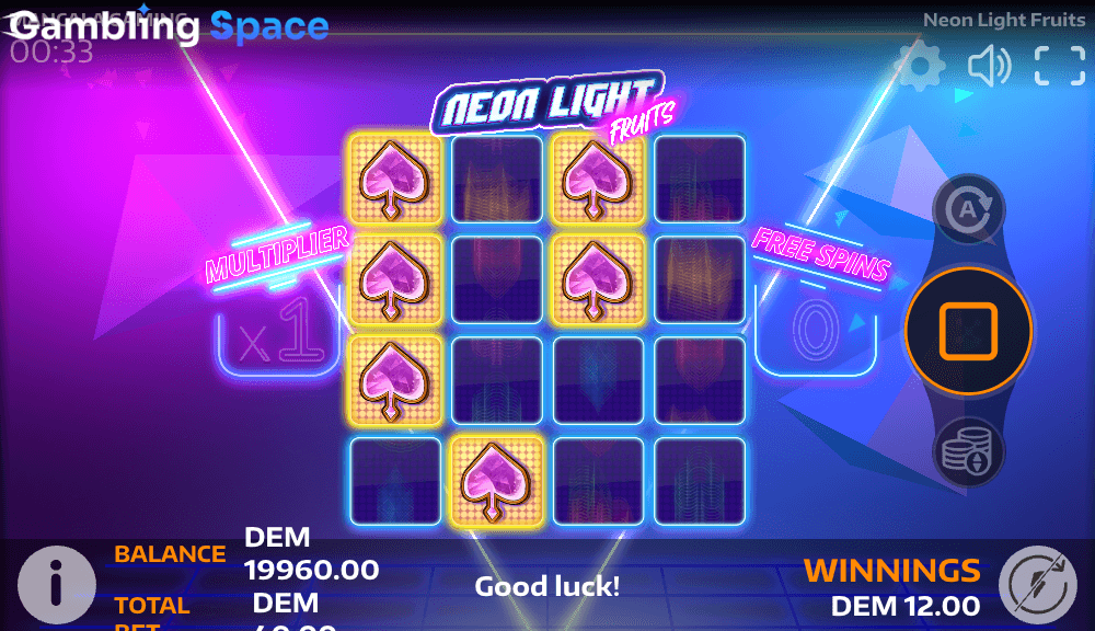Neon Light Fruits – Screenshot 3