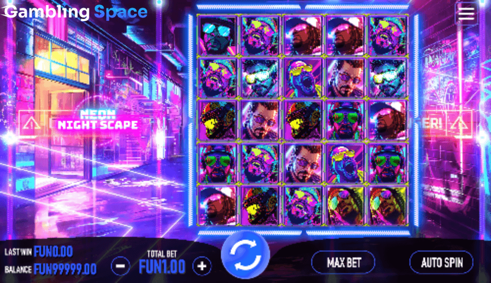 Neon Night Scape – Screenshot 6