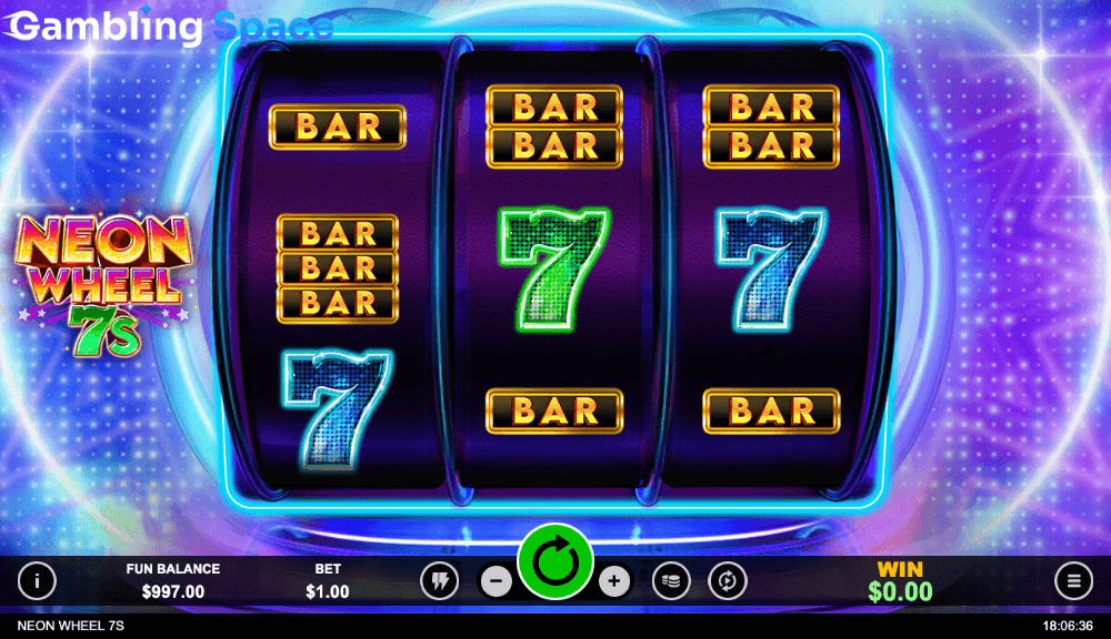 Neon Wheel 7s – Screenshot 4