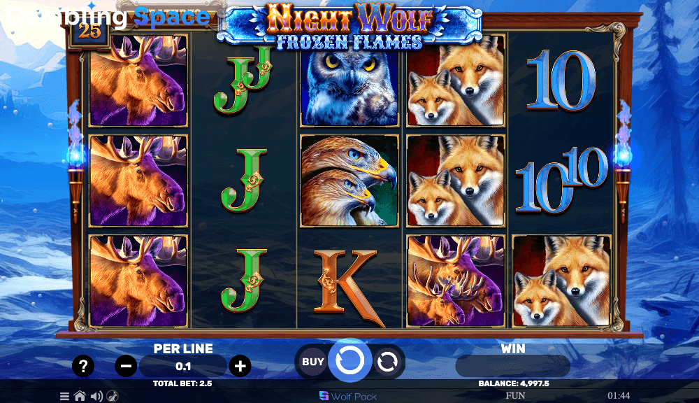 Night Wolf - Frozen Flames – Screenshot 3