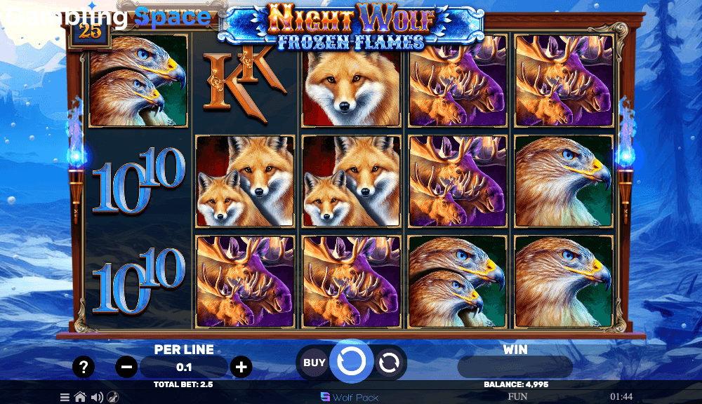 Night Wolf - Frozen Flames – Screenshot 4
