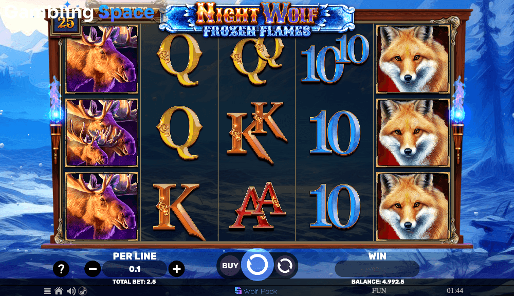 Night Wolf - Frozen Flames – Screenshot 5