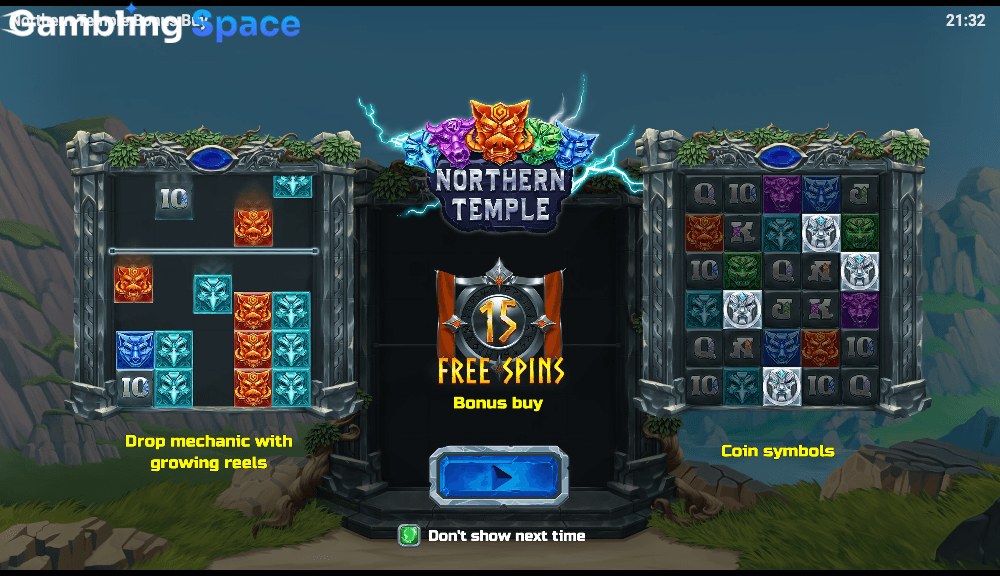 Northern Temple Bonus Buy – Screenshot 1