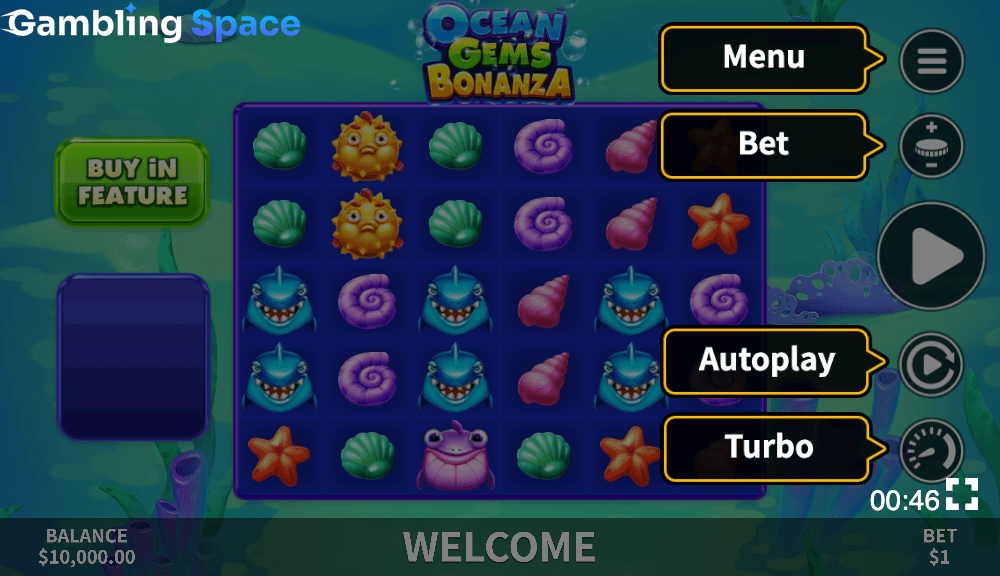 Ocean Gems Bonanza – Screenshot 2