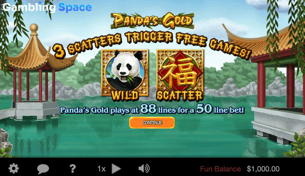 Panda's Gold – Screenshot 1